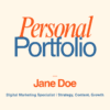 PERSONAL PORTFOLIO